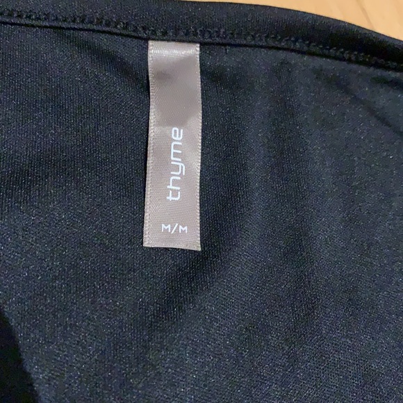 ✏️FREE with $25 purchase Thyme Maternity Black Camisole - size M - Picture 6 of 9